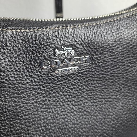 COACH Teri Crossbody Shoulder Bag Checkerboard Chalk/Black Coachtopia CR103 - Picture 7 of 10